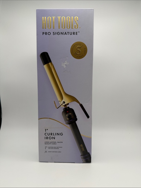 Hot Tools Other - Hot Tools Pro Signature 1" Gold Curling Iron